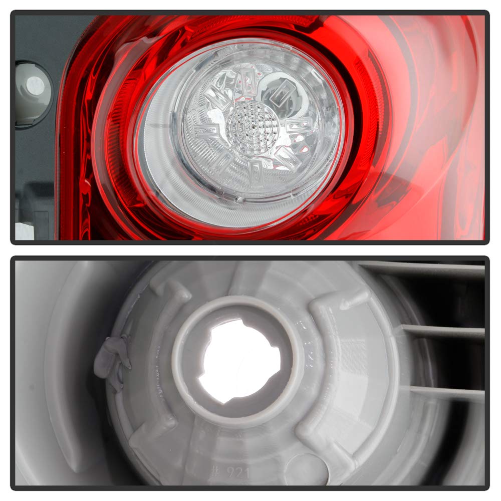 ACANII - OEM Style Tail Lights Brake Lamps Assembly Pair for 2010-2015 Chevy Equinox - Driver & Passenger Side Replacement - Perfect for Night Driving & Enhanced Safety