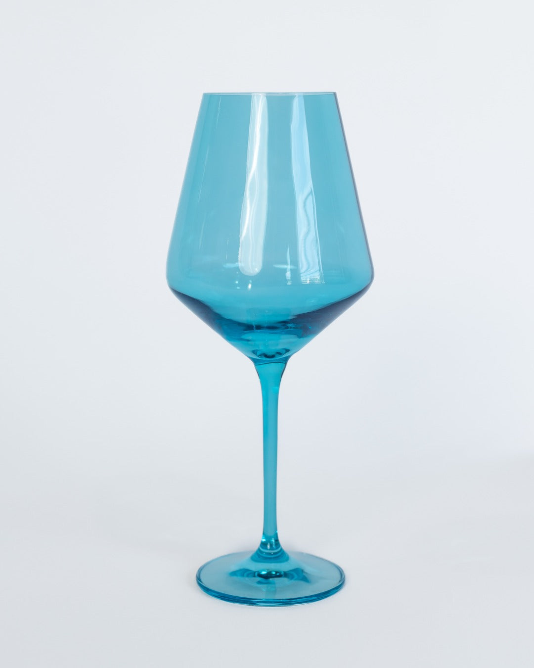 Elegant Estelle Wine Glass - Premium Single Stemware for Red & White Wine - Set of 1 (Multiple Colors Available) - Perfect for Dinner Parties, Romantic Dates & Wine Tasting Events