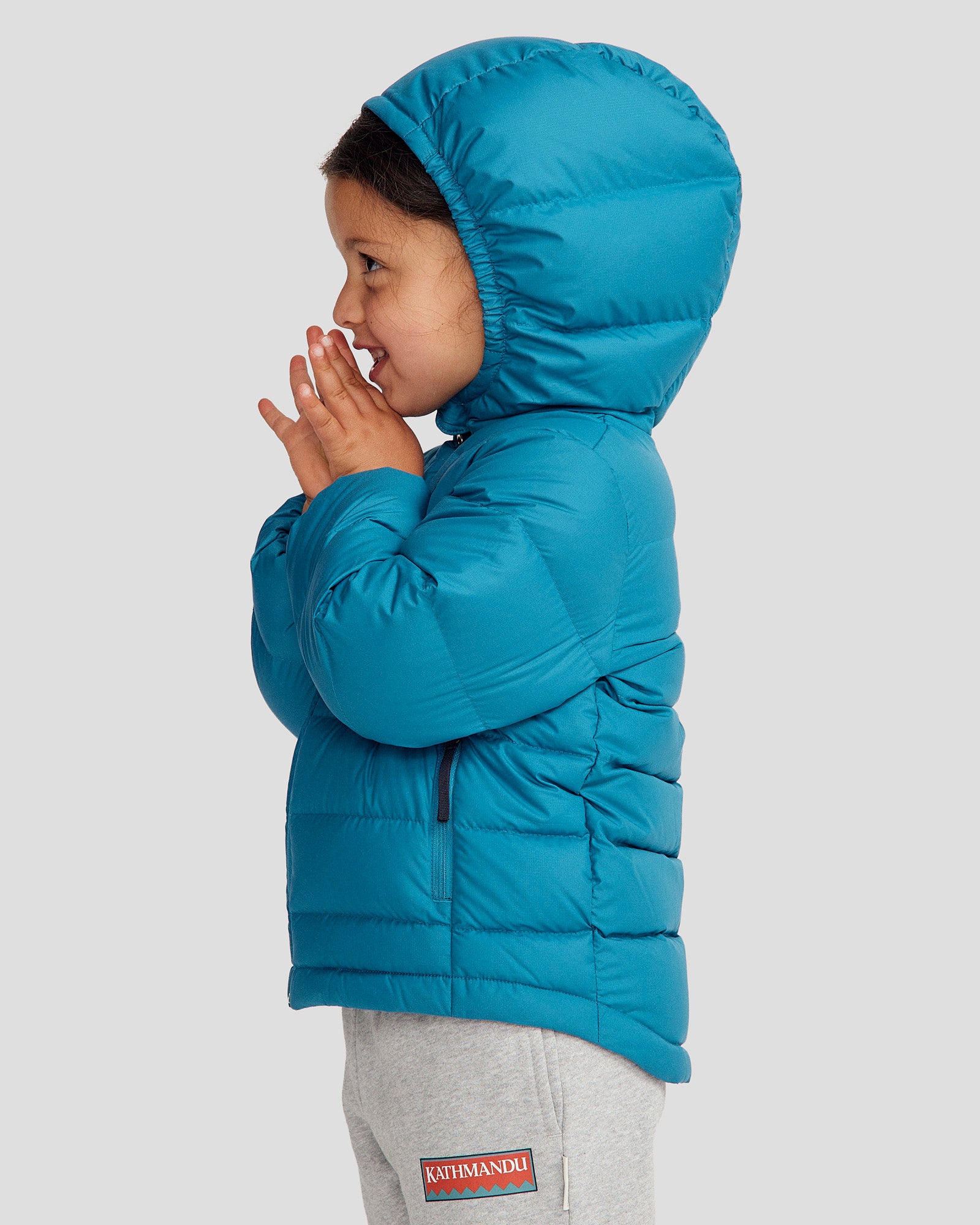 Epiq Kids' Down Jacket - Warm Winter Coat for Boys & Girls, Water-Resistant & Lightweight, Dark Eddy - Perfect for Outdoor Activities & Cold Weather Adventures