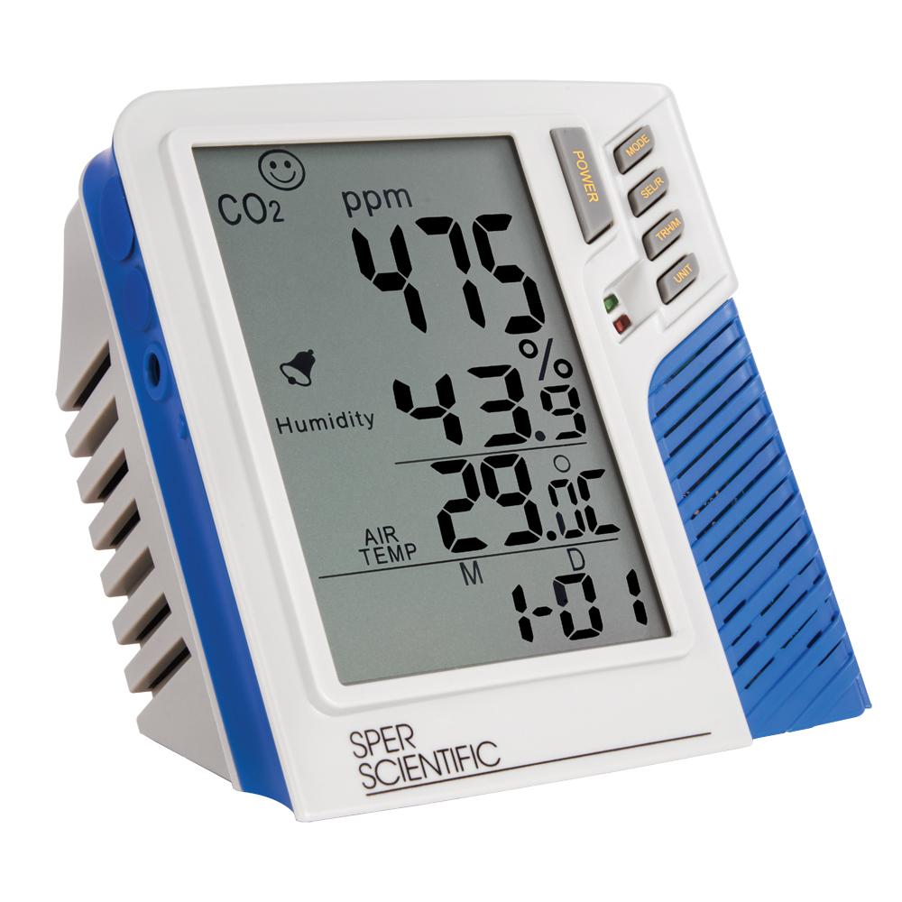 Best Indoor Air Quality Monitor - Accurate CO2, PM2.5, Temperature & Humidity Sensor for Home, Office & Nursery | Real-Time Air Pollution Detector for Healthier Living