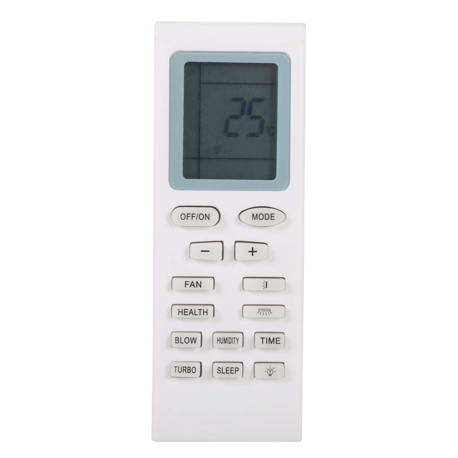 Universal Air Conditioner Remote Control Replacement - Compatible with Gree YBOF & Other AC Units | Stylish & Durable Design | Perfect for Home, Office, and Hotel Use