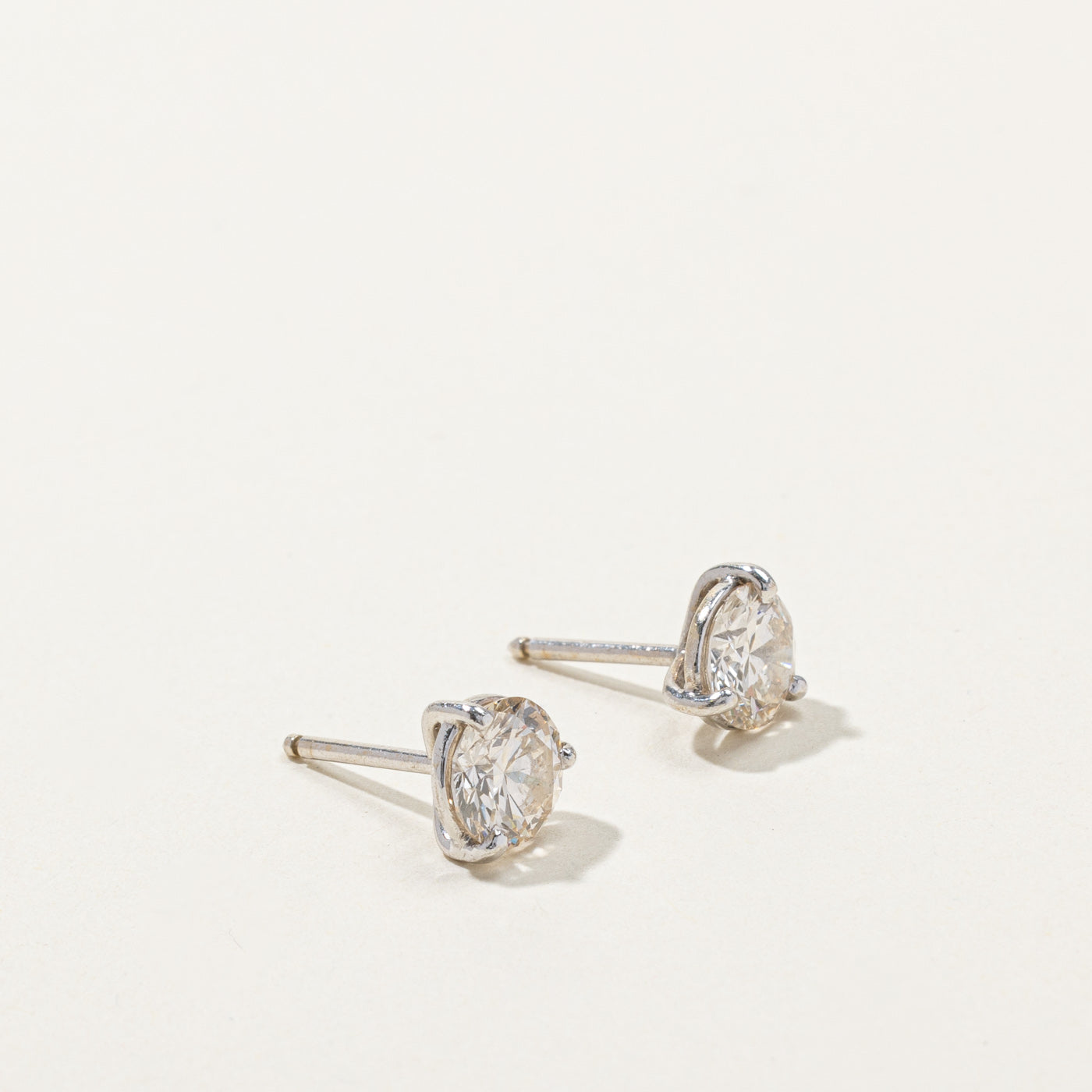2.10ctw Diamond Stud Earrings - VS1/VS2 Clarity, K/L Color - Perfect for Weddings, Anniversaries & Special Occasions