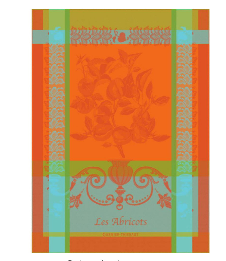 Organic Orange Apricot Kitchen Towels - Super Absorbent & Soft, Eco-Friendly Dish Cloths for Kitchen, Dining & Bathroom Use