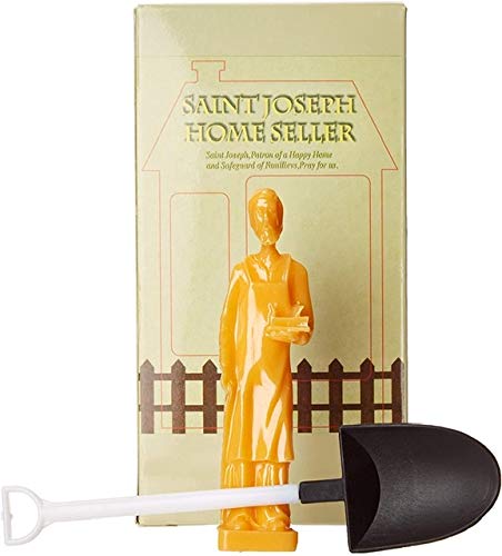 Saint Joseph Home Seller Statue Kit - Real Estate Good Luck Charm for Quick House Selling | Perfect for Burying in Yard to Attract Buyers & Bless Your Property