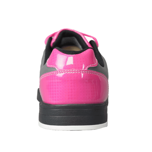 ELITE Women's Classic Grey & Pink Bowling Shoes - Lightweight & Comfortable for League Play & Casual Bowling
