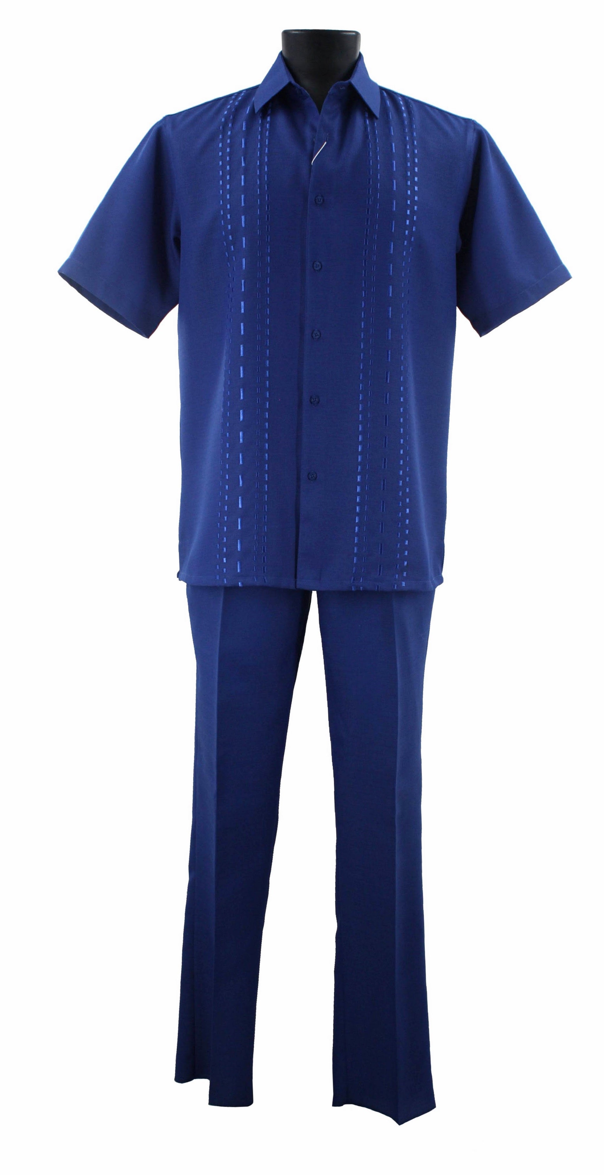 Bassiri Royal Blue 2-Piece Set A 140 - Elegant Women's Outfit for Parties, Weddings & Special Occasions