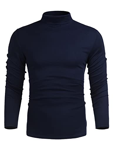 Mockneck01-navy Blue