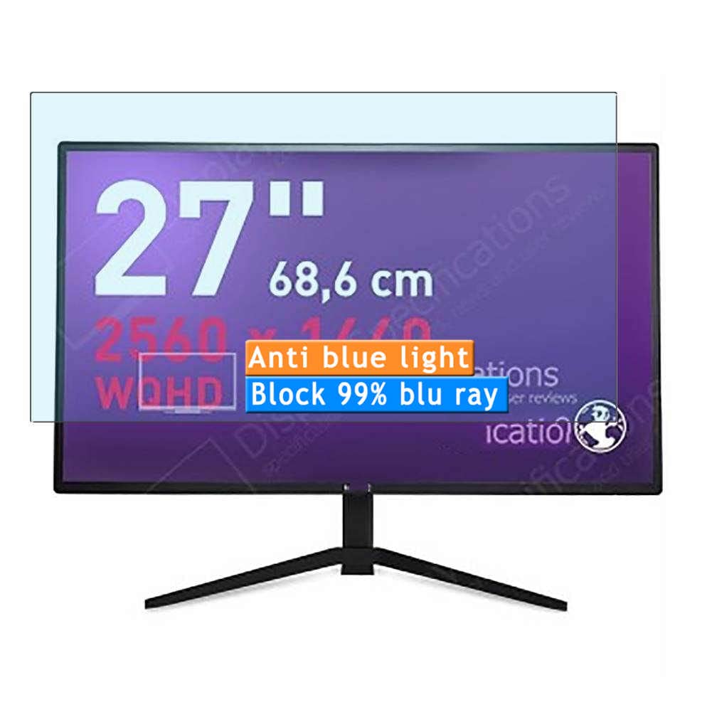 2-Pack Anti Blue Light Screen Protector for Terra LED 2764W 27
