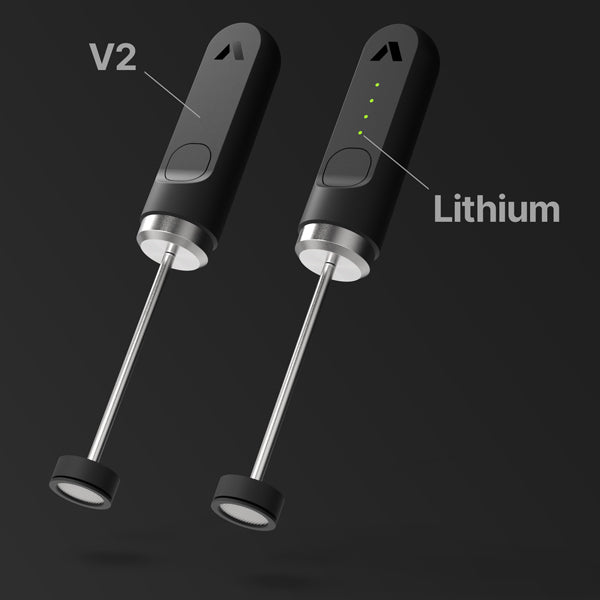 Subminimal NanoFoamer Pro - Electric Milk Frother for Lattes & Cappuccinos - Handheld Foam Maker for Coffee, Hot Chocolate & Matcha - Perfect for Home Baristas & Coffee Lovers