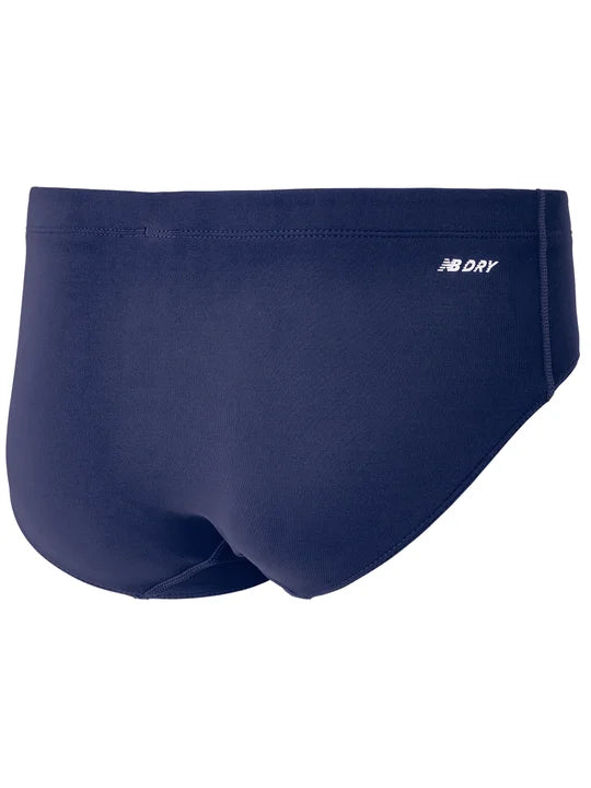 Women's High Waist Athletic Briefs - Team Navy - Moisture Wicking & Breathable Underwear for Yoga, Running & Gym Workouts