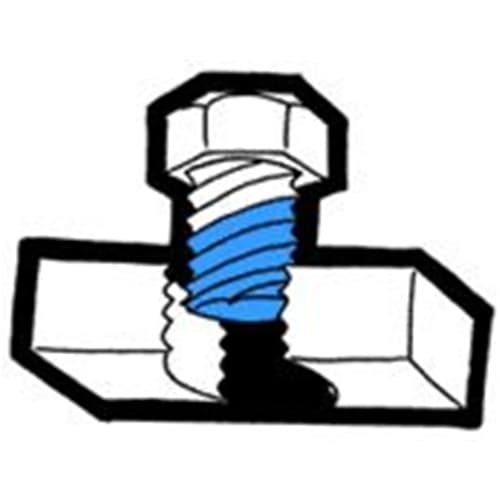 AST 39422 Anti-Seize Compound 50mL - Medium Strength, Removable Blue Thread Locker for Bolts, Nuts & Fasteners - Automotive, Marine & Industrial Applications