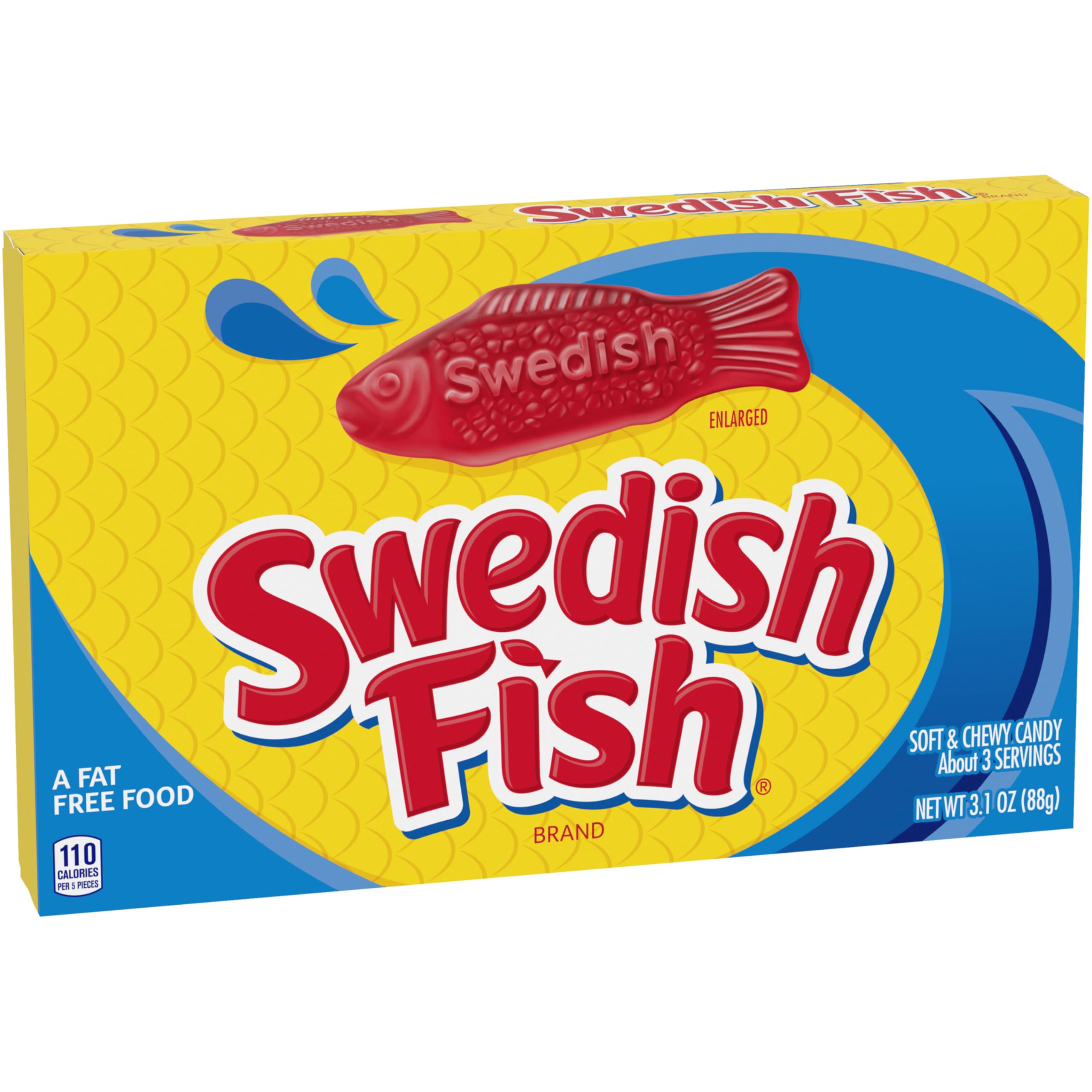 Sour Patch Kids & Swedish Fish Candy Variety Pack - 15 Movie Theater Boxes for Easter Gifting
