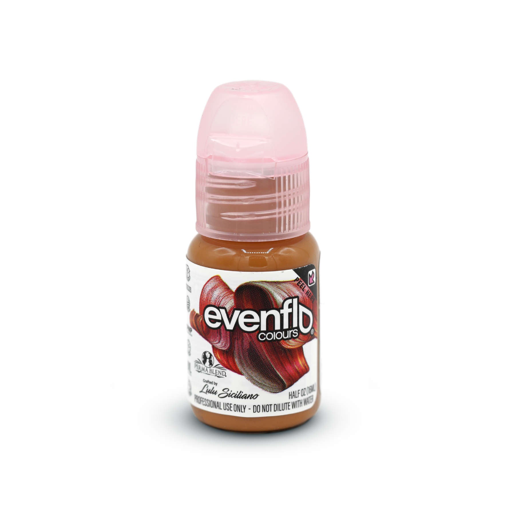 Perma Blend Evenflo Brow Almond Pigment - Long Lasting Eyebrow Tint for Natural Looking Brows - Perfect for Daily Use & Professional Makeup