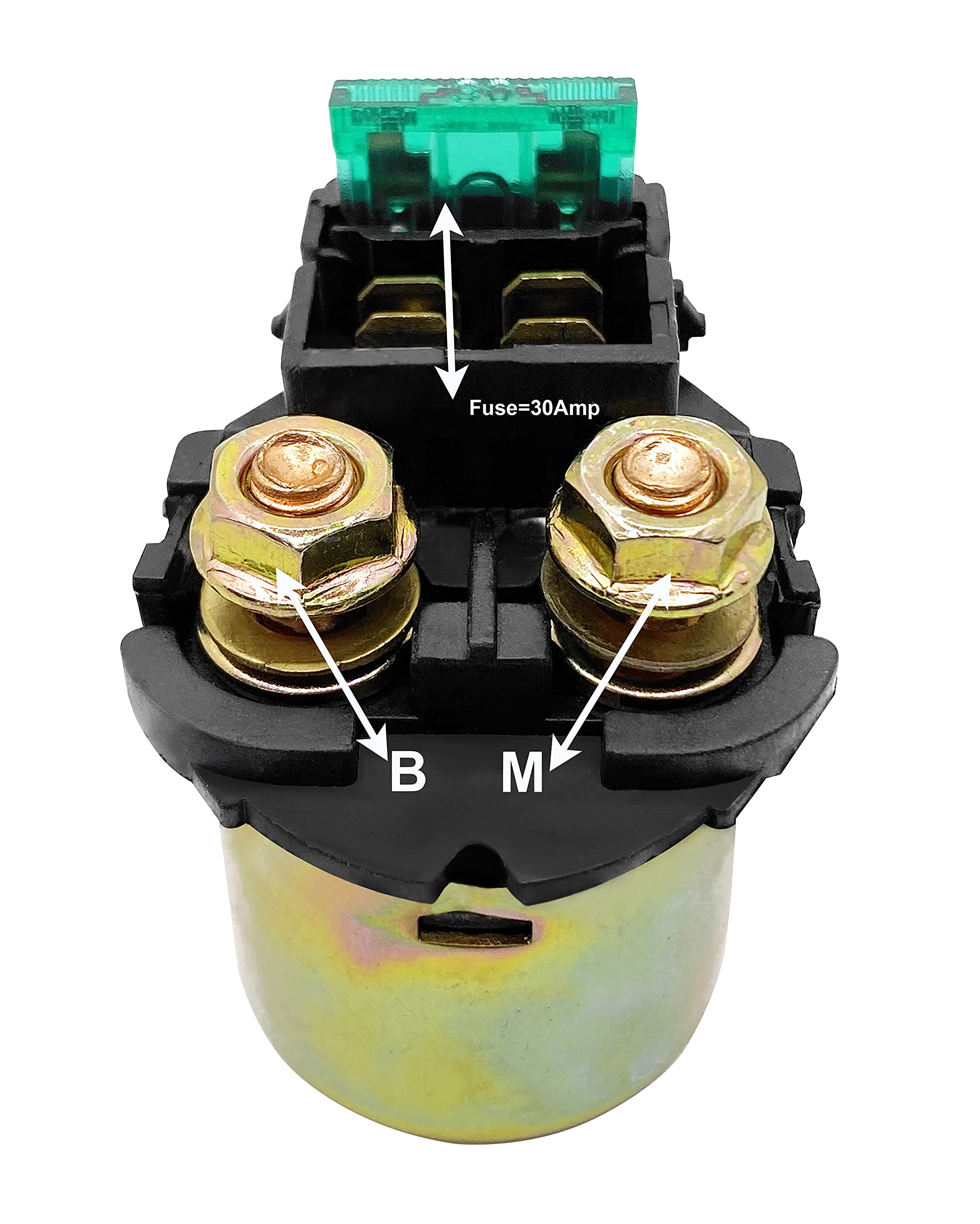 Starter Relay Solenoid for Honda VT500C Shadow VT500 1985-1986 - Compatible with Motorcycle Electrical System Replacement & Repair