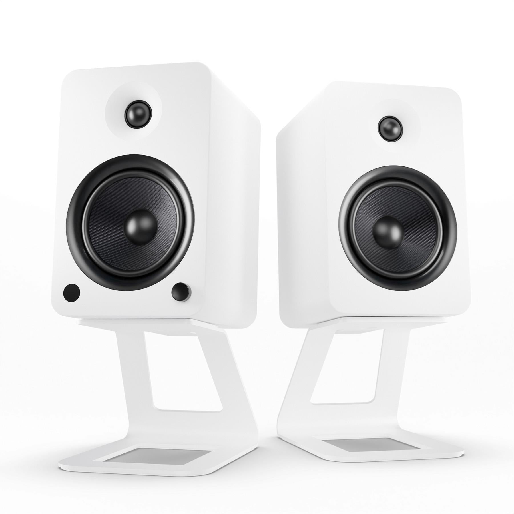 Kanto YU6 Powered Bluetooth Bookshelf Speakers with Phono Preamp - Premium Sound for Vinyl Records, Home Theater, Gaming & Music Streaming
