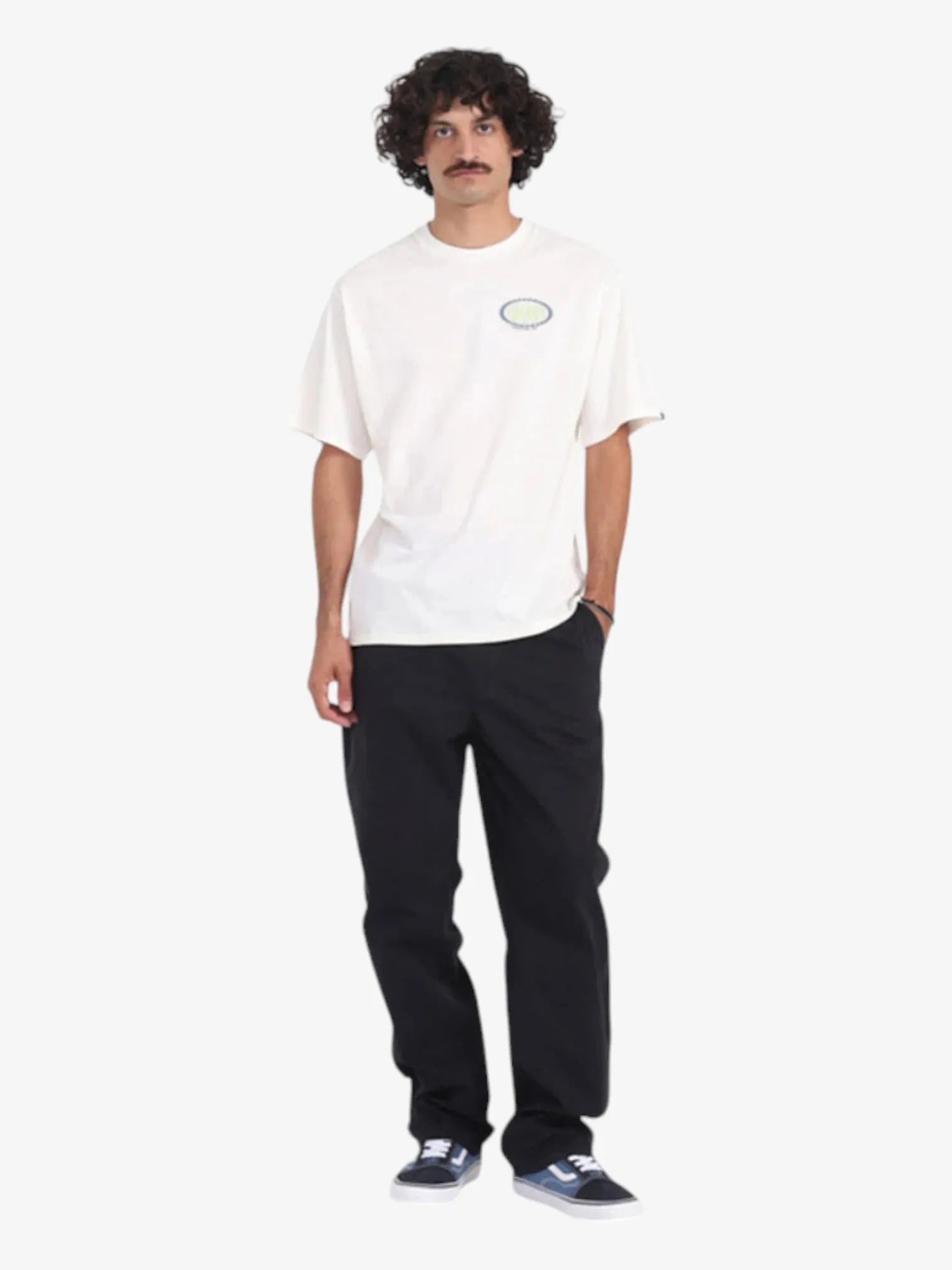 Vans Road Stop SS T-Shirt - Men's Vintage Graphic Tee - Casual Streetwear for Everyday Wear & Urban Fashion