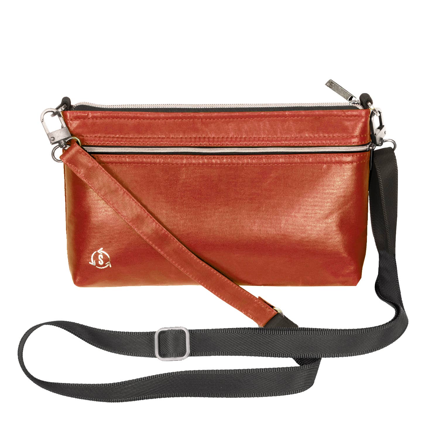 Terracotta Nomad Crossbody Bag - Stylish & Lightweight Leather Shoulder Purse for Women | Perfect for Travel, Shopping & Everyday Use