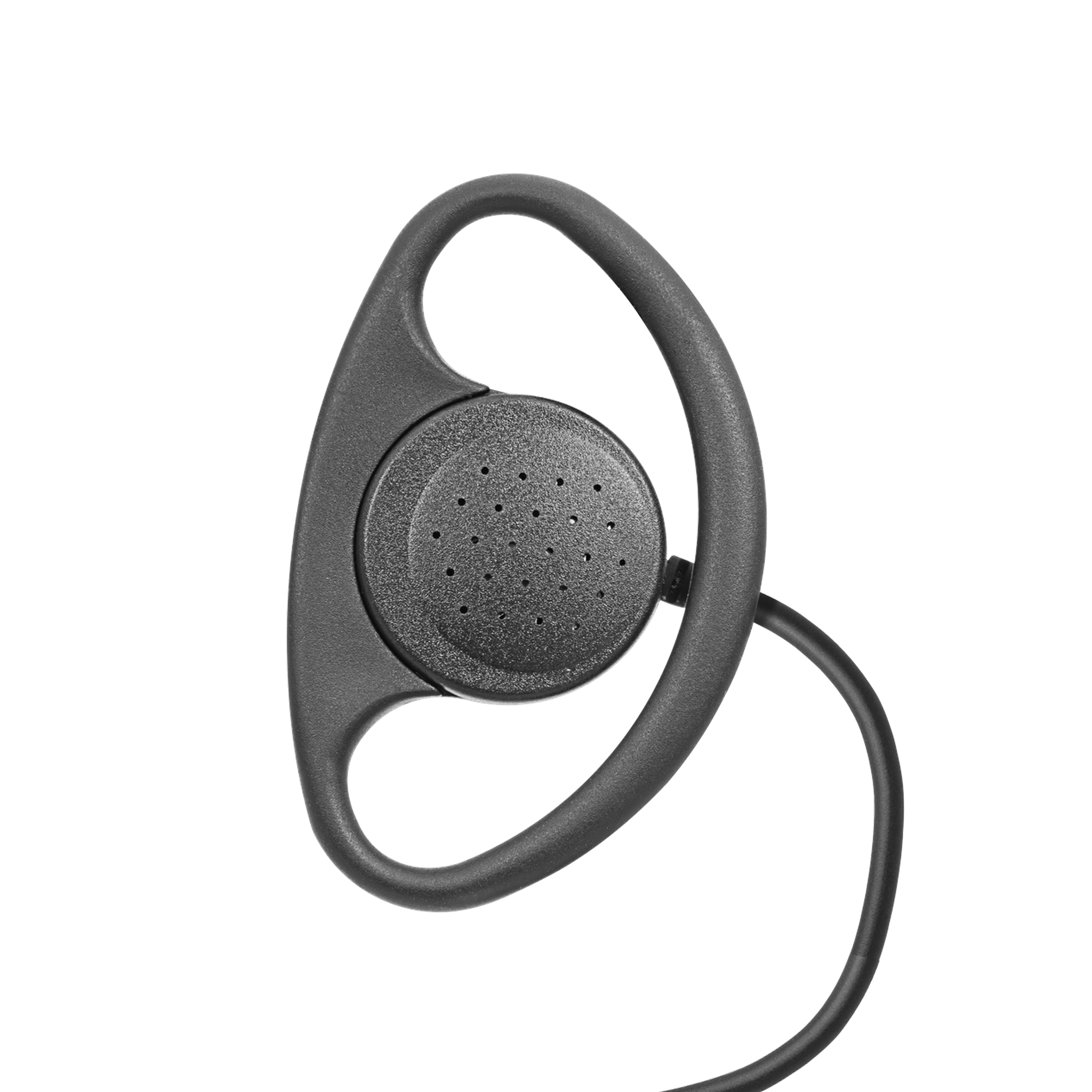 Atlantic Radio DR1WB H4 (ECO) 1 Wire D Ring Earpiece - Secure & Comfortable Surveillance Headset for Law Enforcement, Security Guards & Discreet Communication