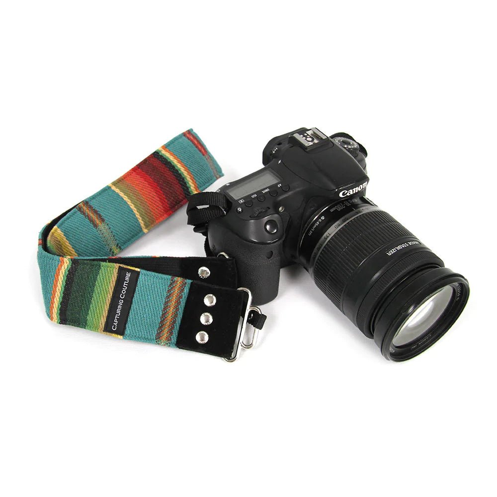 Capturing Couture Camera Strap - Premium Dusty Road Style for DSLR & Mirrorless Cameras | Perfect for Travel Photography & Fashion Shoots