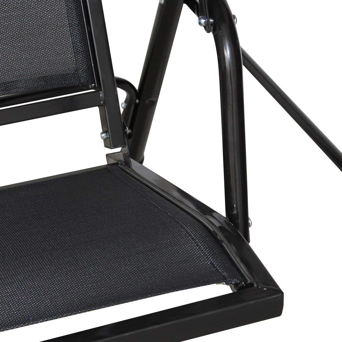 ReunionG 3-Person Outdoor Patio Swing Glider Chair - Comfortable Hammock-Style Swing for Backyard, Garden, and Porch Relaxation