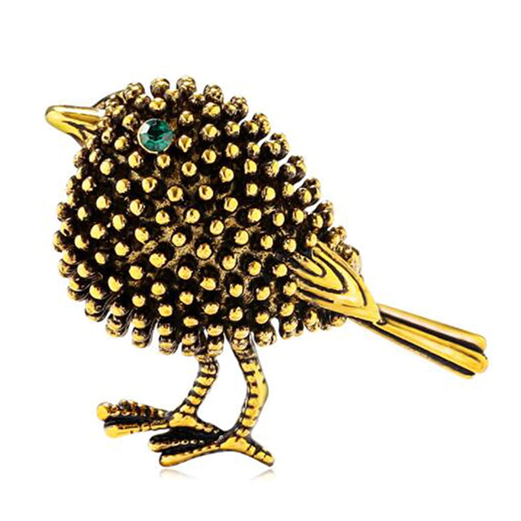 Winwinfly Crystal Animal Brooch for Women - Elegant Wedding & Prom Jewelry Pin - Perfect for Bridal Accessories, Evening Gowns, and Special Occasions