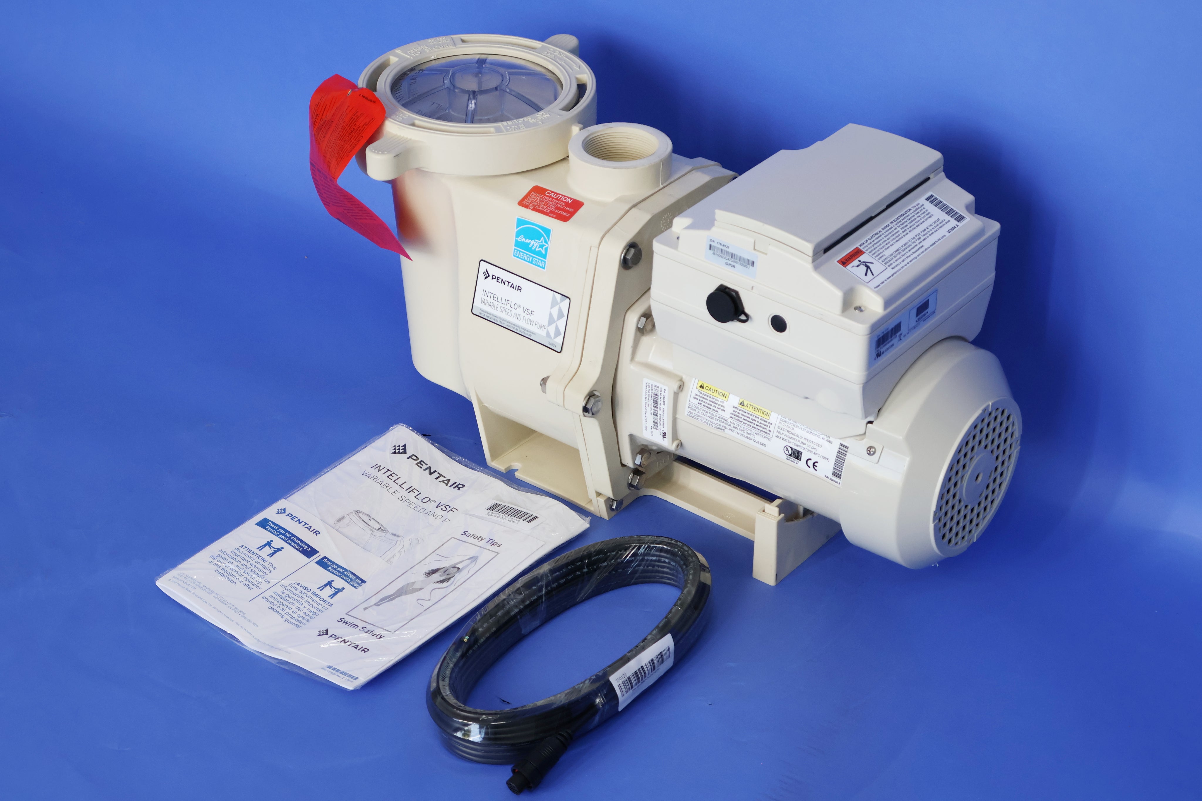 Pentair IntelliFlo Variable Speed Pool Pump 3HP (011056) - Energy Efficient Swimming Pool Pump for Inground Pools | Perfect for Backyard Pool Circulation, Water Features & Spa Jets