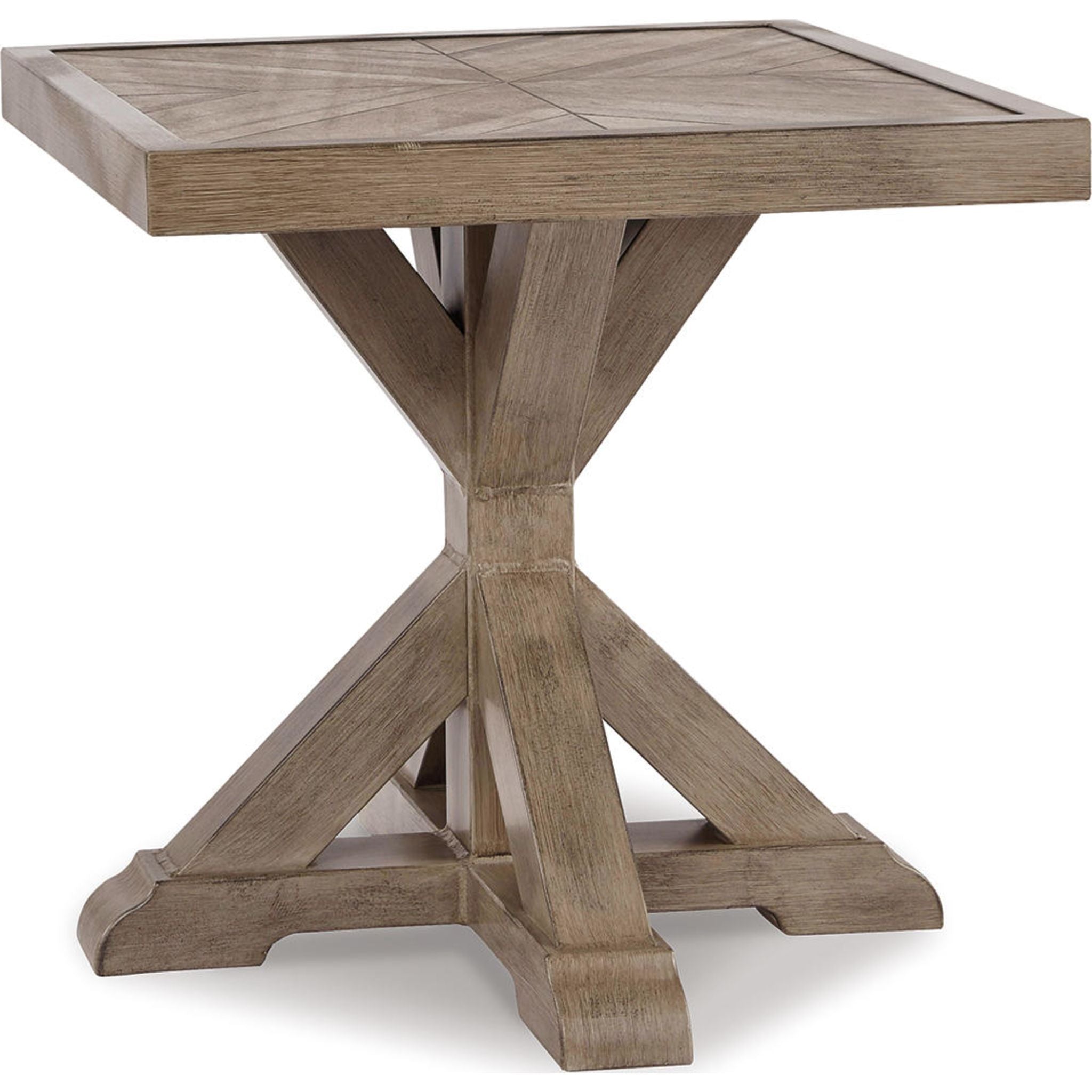 Beachcroft Outdoor End Table - Weather-Resistant Patio Side Table for Pool, Garden & Deck - Perfect for Drinks, Books & Decor
