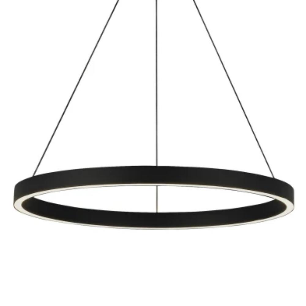 Fiama Modern Suspension Chandelier - Elegant Crystal Glass Ceiling Light Fixture for Dining Room, Living Room & Bedroom Decor