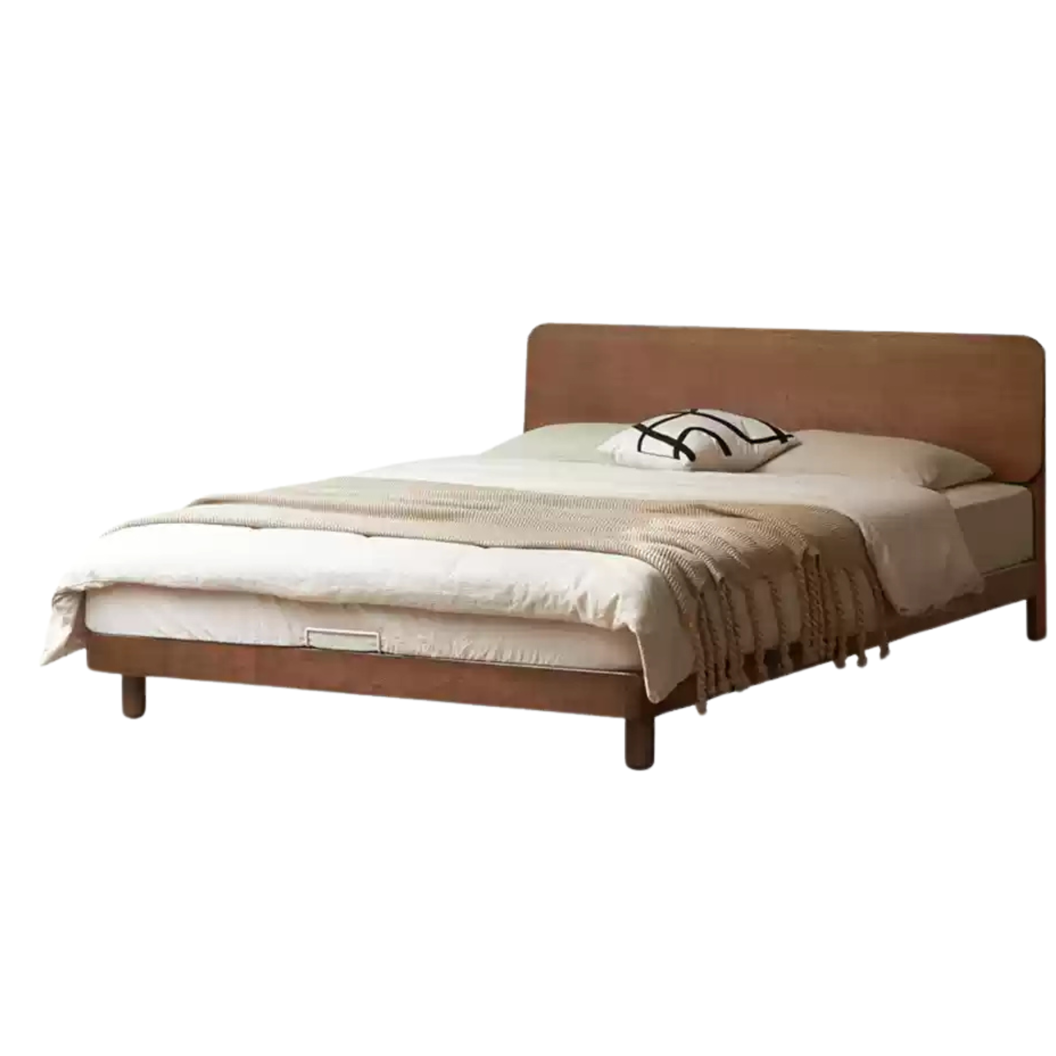 Walnut Color Adjustable bed