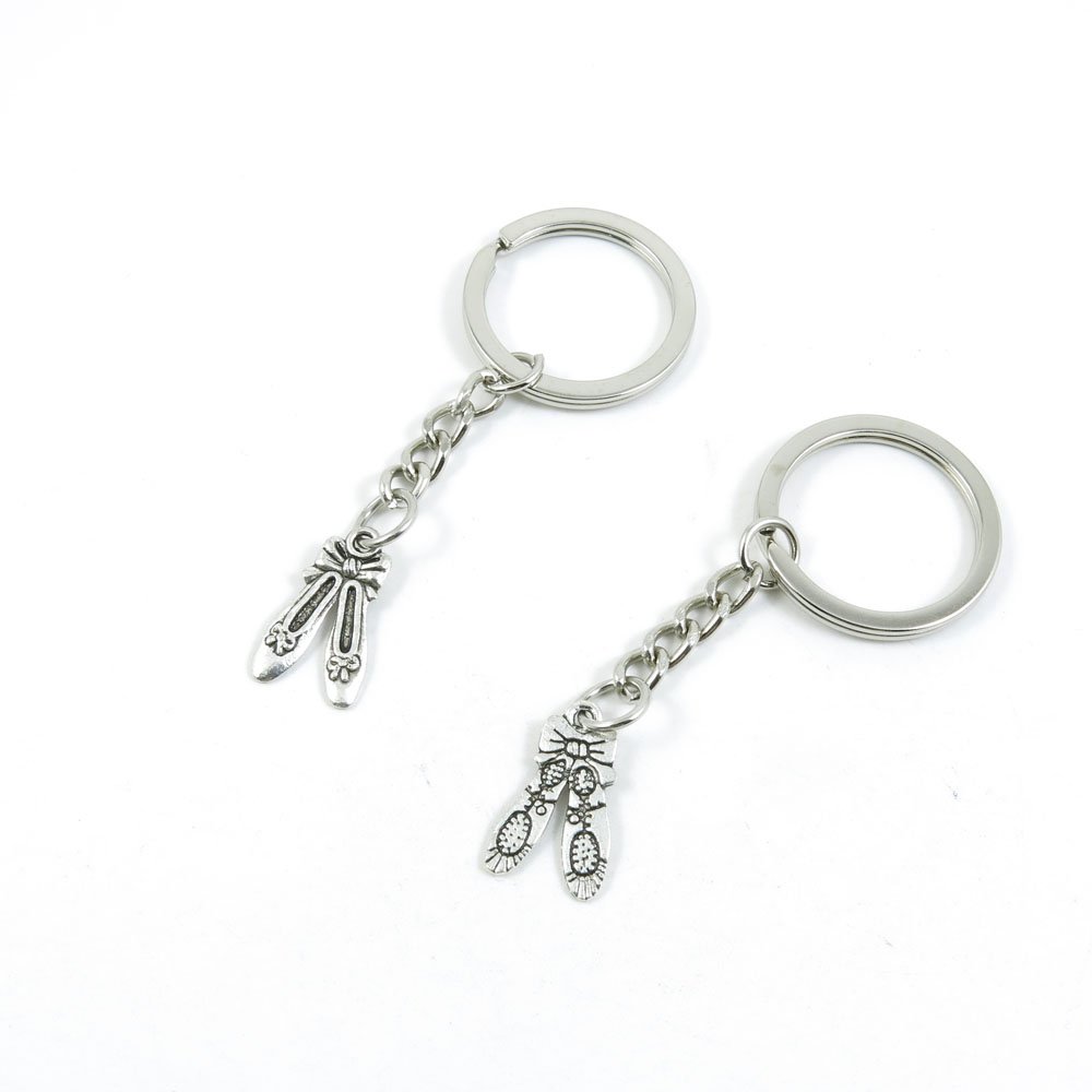 Antique Silver Tone Keychain Door Car Key Ring Tags - Bulk Wholesale Keychain Supplies for Home, Office & Gifts | Durable Keyring Chain for Everyday Use
