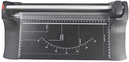 Professional Rotary Paper Trimmer & Cutter - Manual Precision Cutting Tool for Photos, Scrapbooking & Crafting - 10 Sheet Capacity - DACYS Paper Trimmer for Home, Office & School Projects