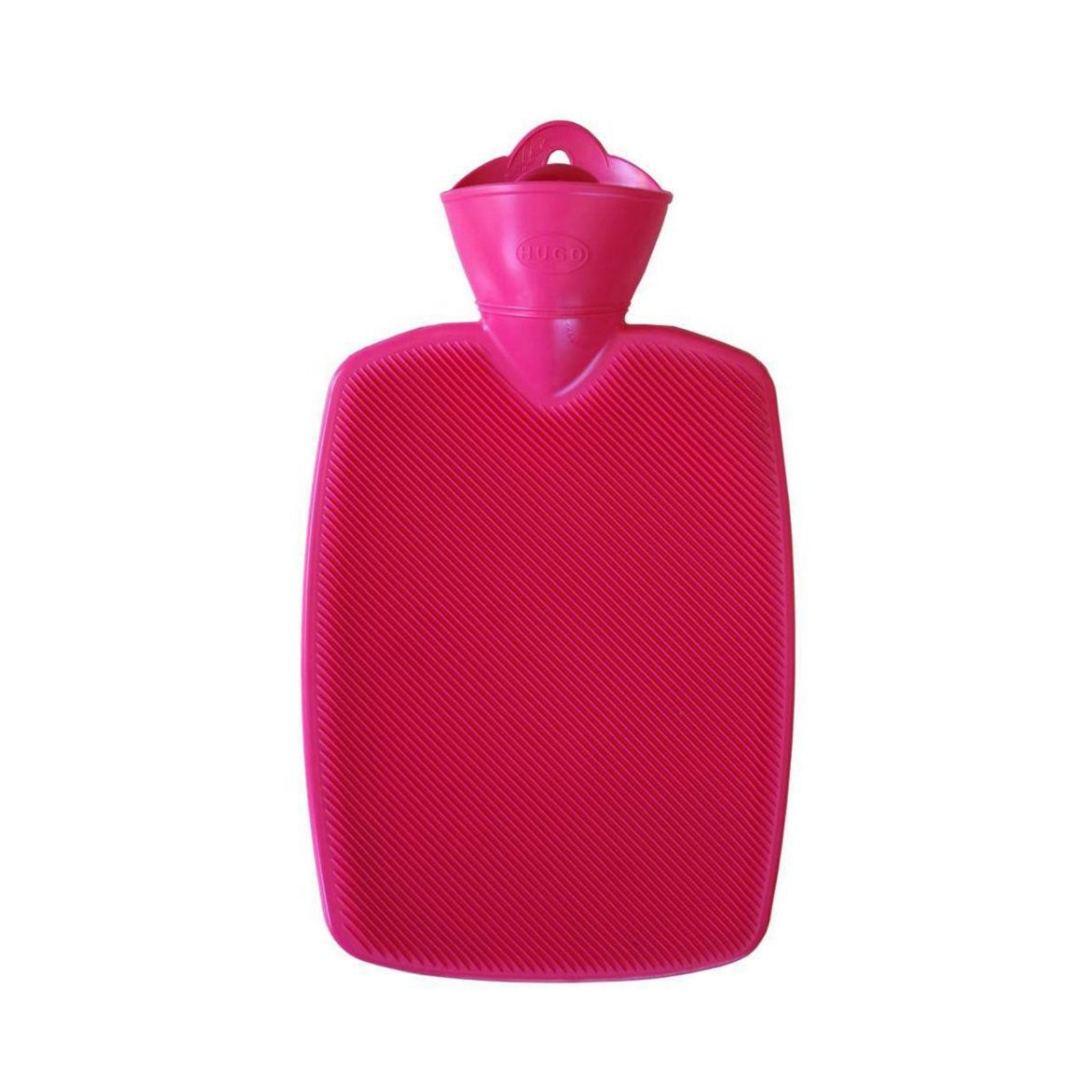 1.8L Classic Pink Hot Water Bottle - Rubber-Free, BPA-Free for Pain Relief & Warmth - Perfect for Cramps, Cold Nights & Cozy Comfort at Home or Travel