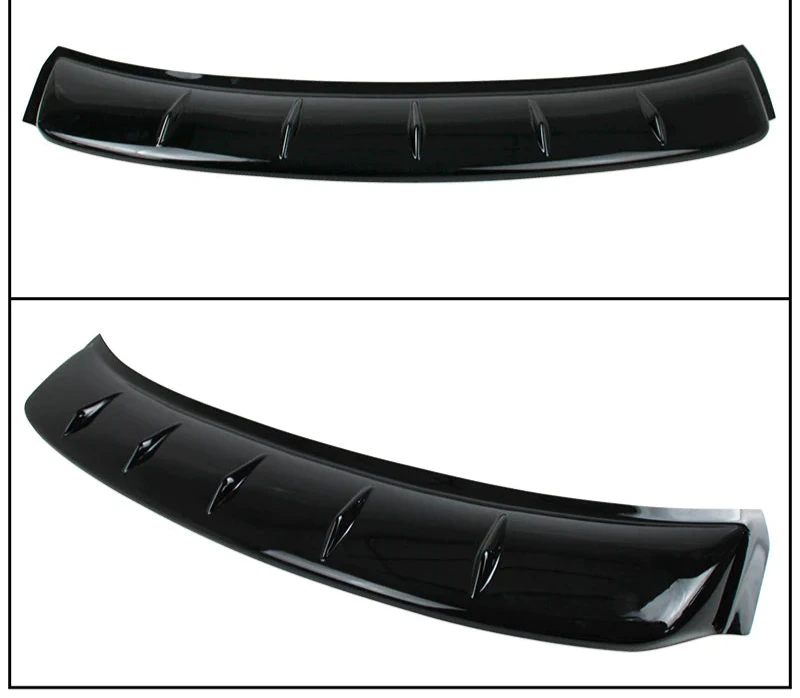 IK Style Rear Roof Window Visor for 2016-2021 Honda Civic Sedan 4 Door - Rain Protection & Enhanced Style for Daily Commuting & Road Trips