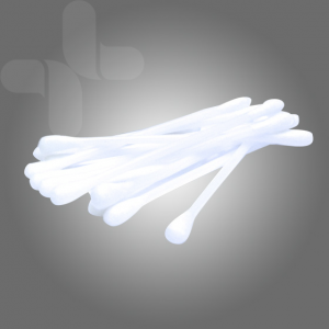 100 Pack Double-Ended Applicators 7.5cm (3 Inch) - Perfect for Makeup, Nail Art, Crafts & Medical Use