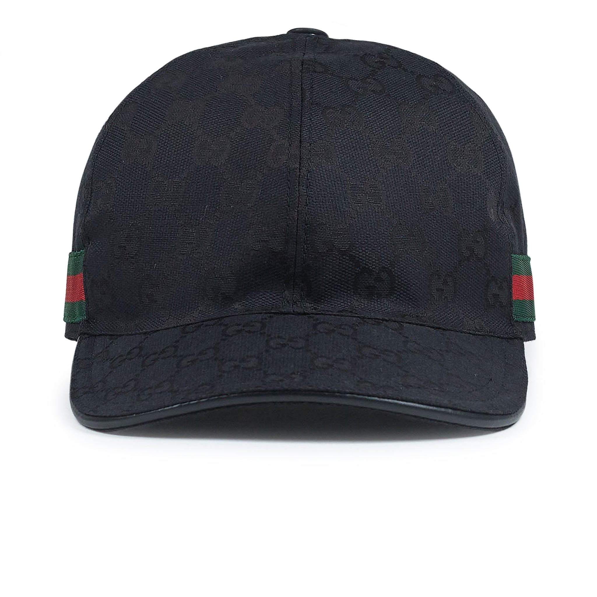 Gucci GG Canvas Black Baseball Cap for Men & Women - Luxury Fashion Hat for Casual & Streetwear Style