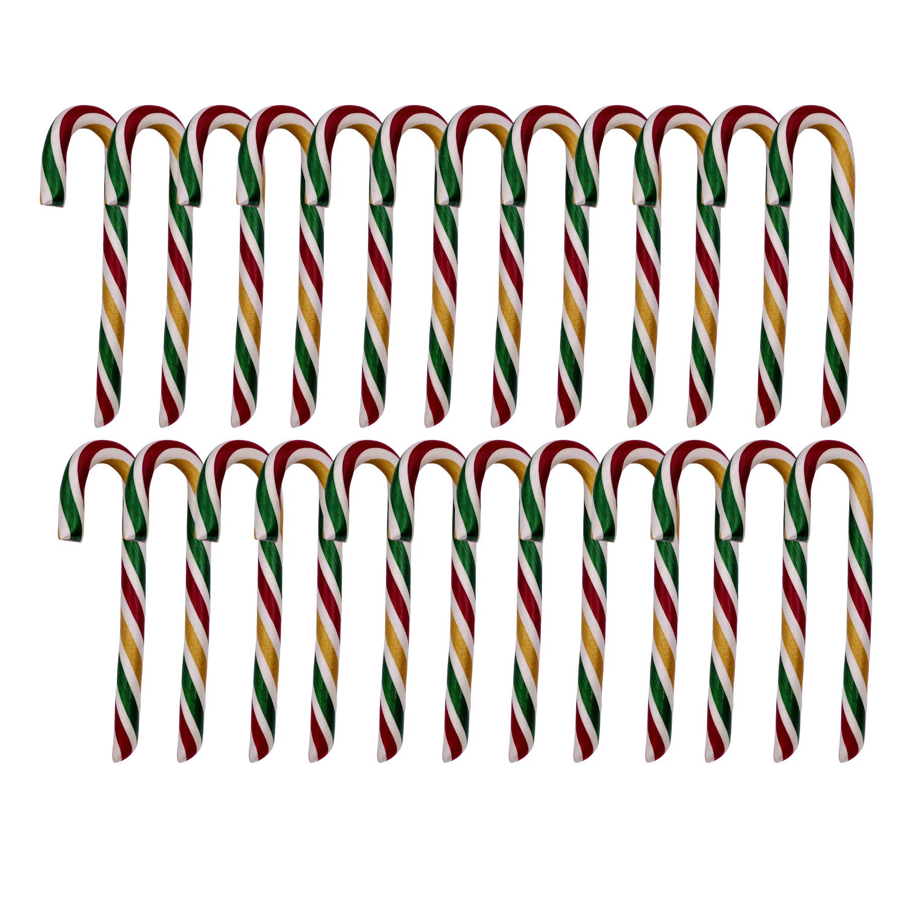 Hammond’s Handcrafted Holiday Cookie Flavored Candy Canes with Cream Frosting - 24 Pack | Artisan Made in Denver, Colorado USA | Perfect for Christmas Stocking Stuffers, Party Favors & Gift Giving