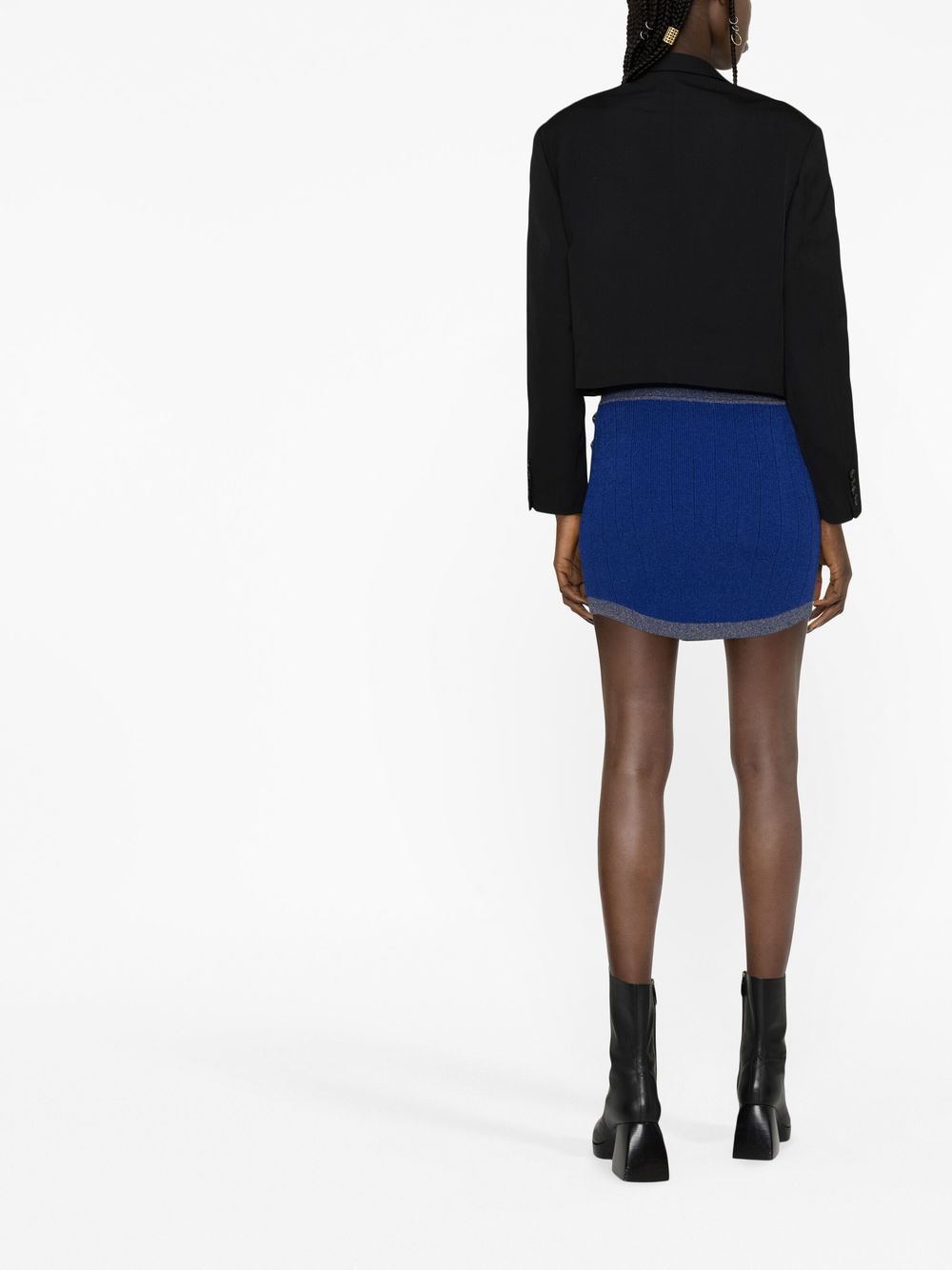 Balmain Blue Skirts for Women | High-Quality Designer Skirts | Perfect for Office, Party & Evening Wear