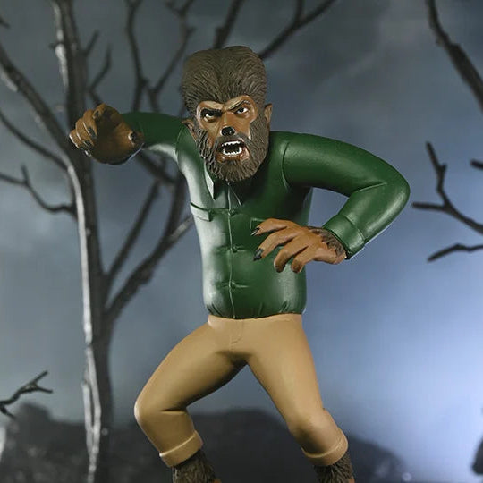 NECA Toony Terrors The Wolf Man Action Figure - Universal Monsters Collectible Toy for Horror Fans | Perfect for Display, Halloween Decor & Pop Culture Collections