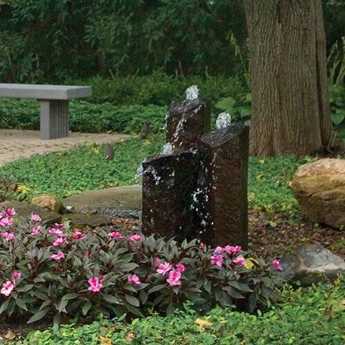 Natural Mongolian Basalt Column 3-Piece Set (24