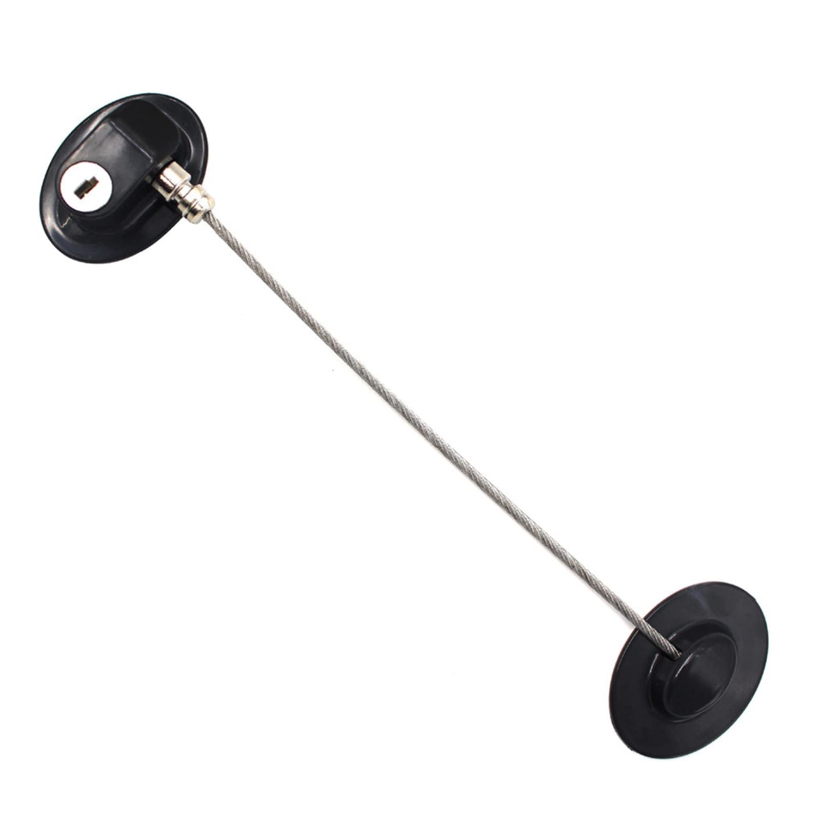 Baby Proof Fridge Lock with 2 Keys - ABS & 304 Stainless Steel Refrigerator Safety Lock for Childproofing - Secure Cabinet, Drawer, and Windows with Ventilation - Perfect for Kitchen, Nursery, and Child-Safe Homes