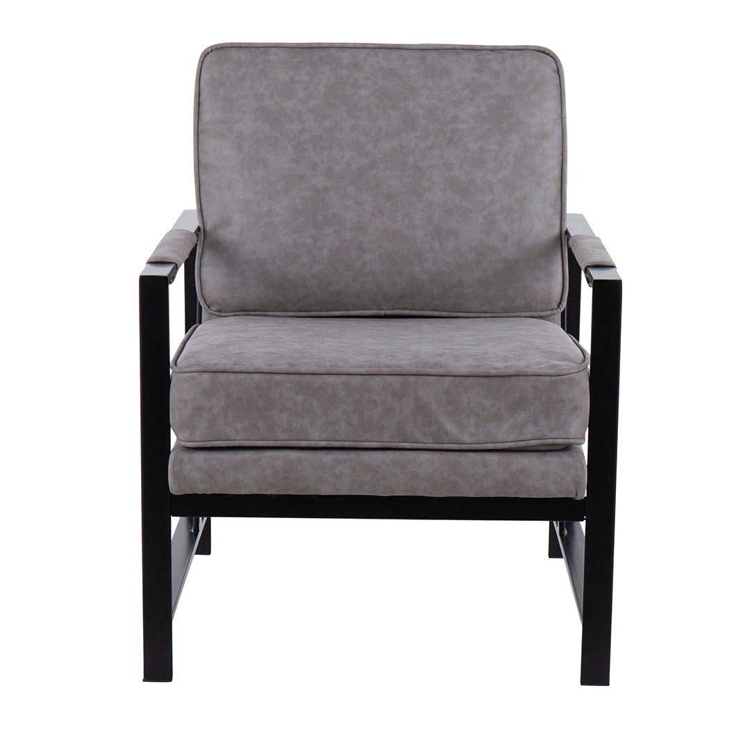 Franklin Arm Chair - Modern Comfortable Upholstered Lounge Chair for Living Room, Office, and Reading Nook - Perfect for Relaxing, Working, and Decorating Your Home