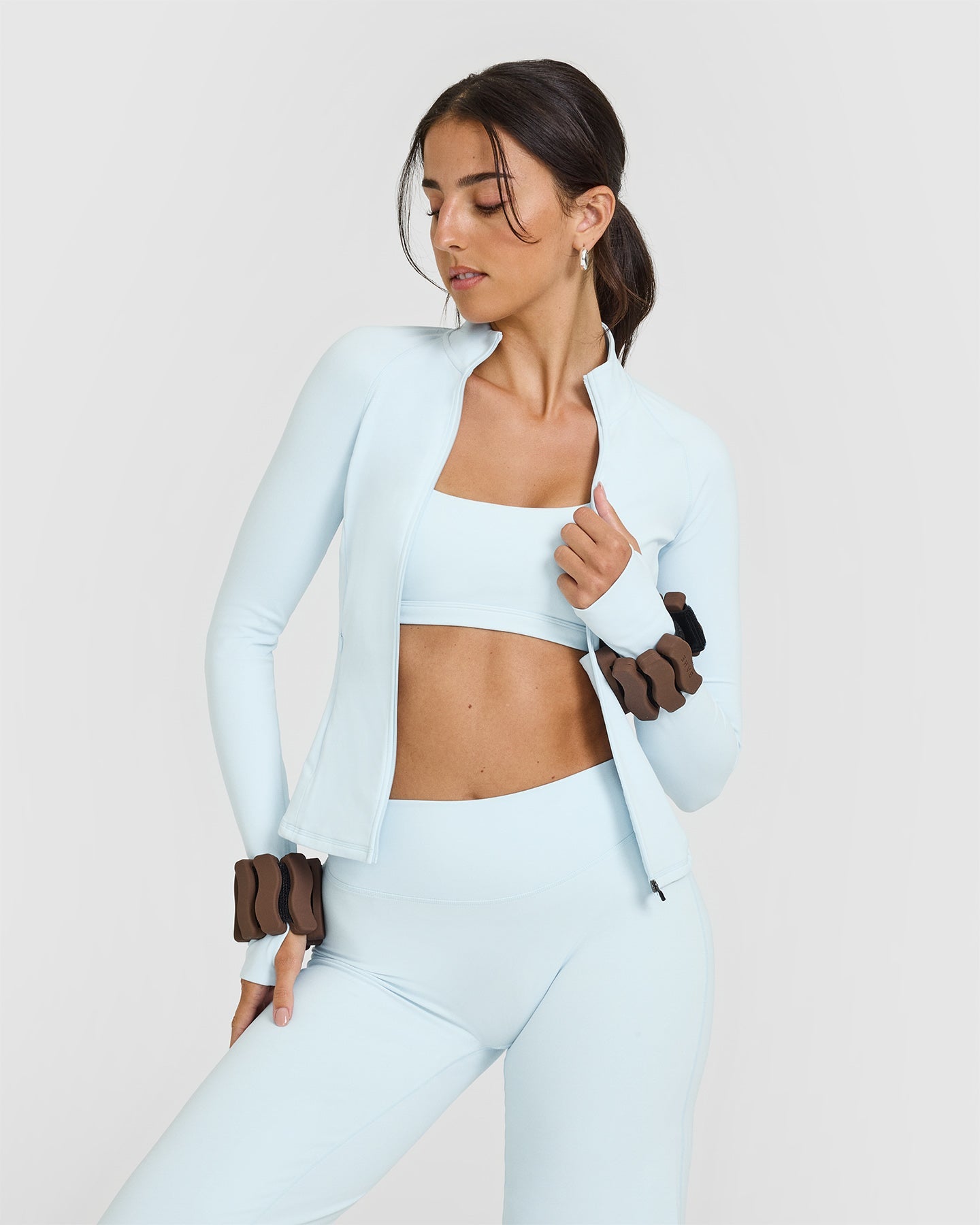 SoftMotion™ Lightweight Jacket for Women - Cloud Blue | Comfortable & Stylish Outerwear for Travel, Hiking & Everyday Wear