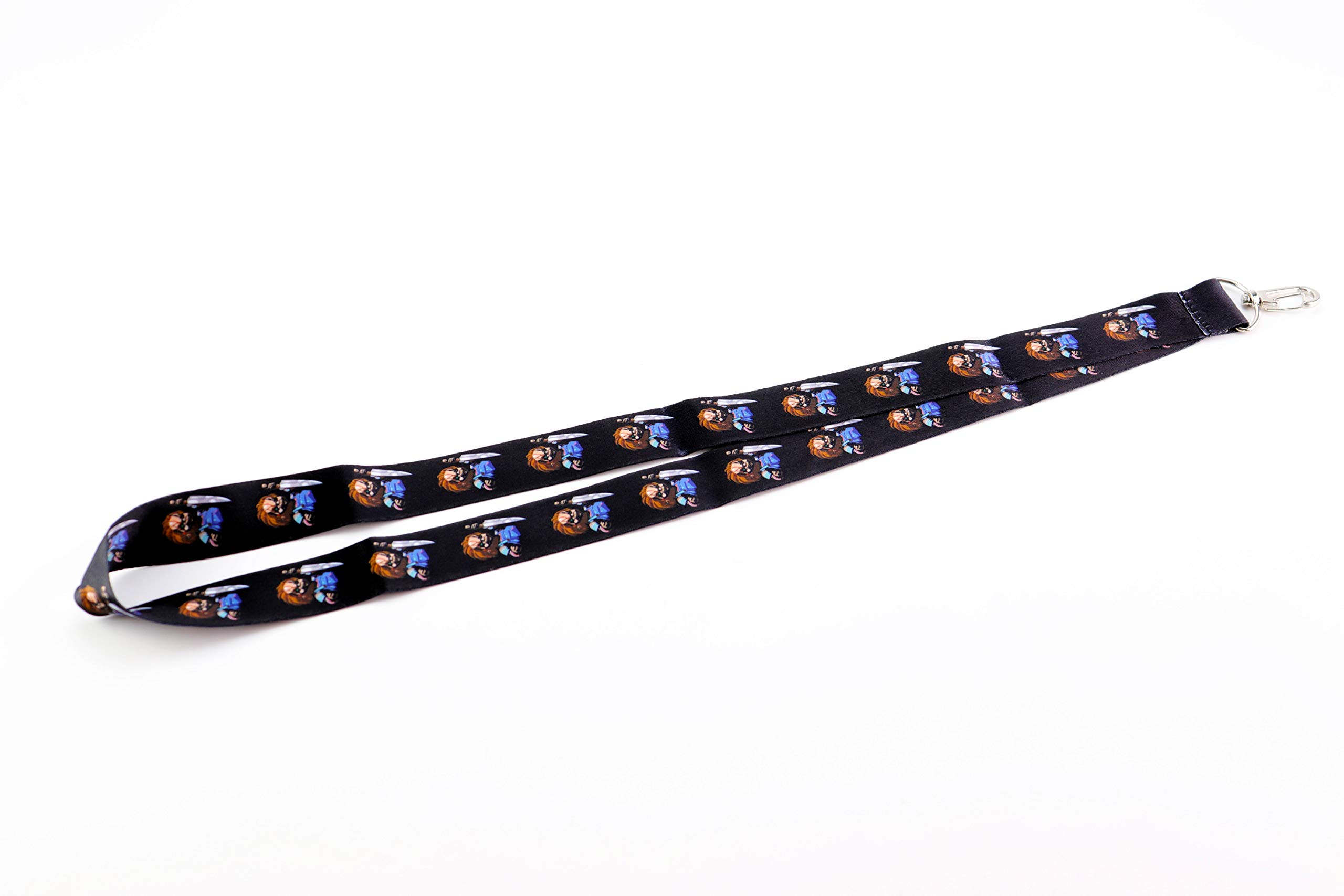 Chucky Horror Doll Keychain Lanyard - ID Badge Holder for Fans & Collectors