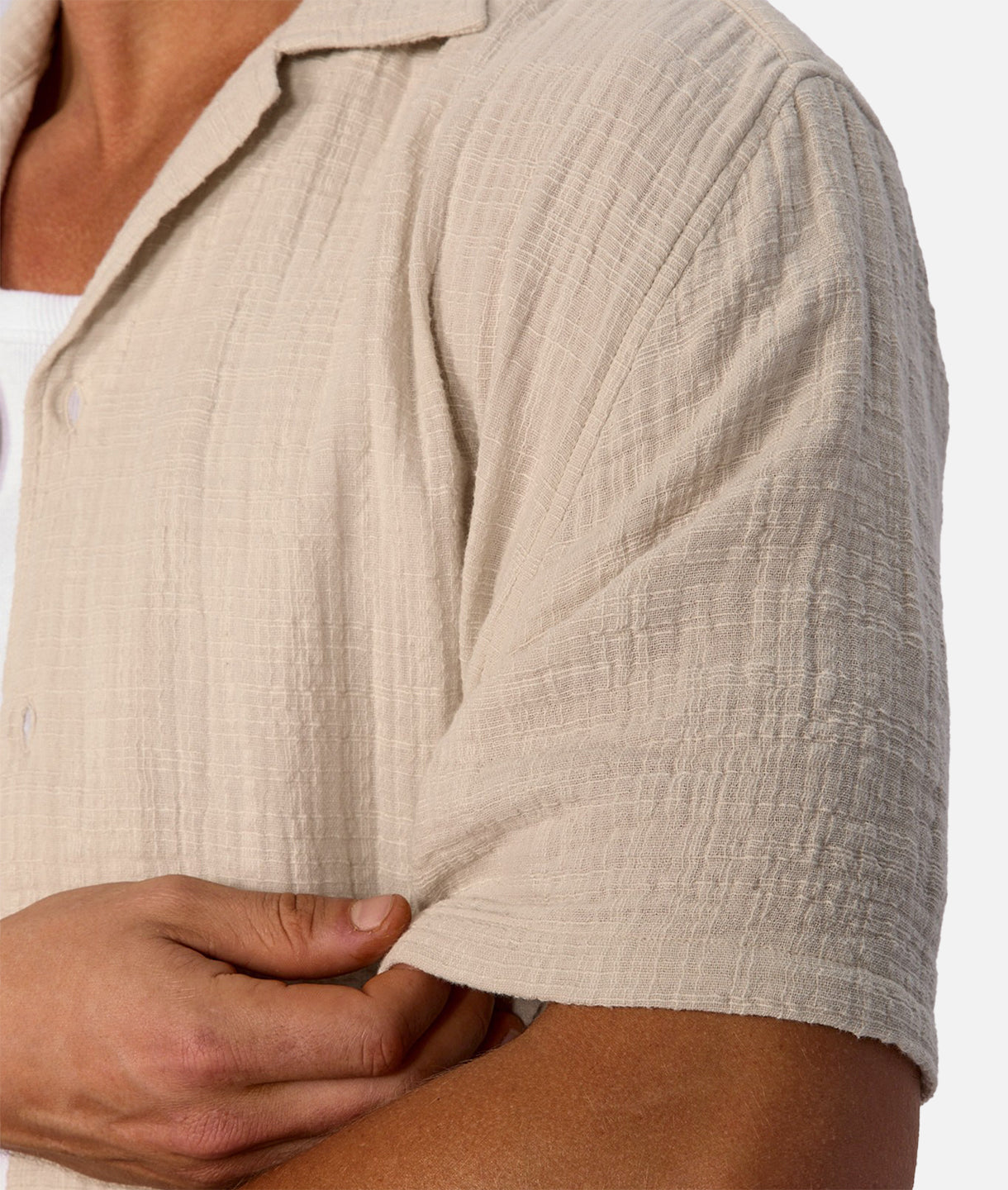 Seguro Short Sleeve Shirt - Soft & Breathable Cotton for Men - Perfect for Casual Wear, Outdoor Activities & Summer Fashion