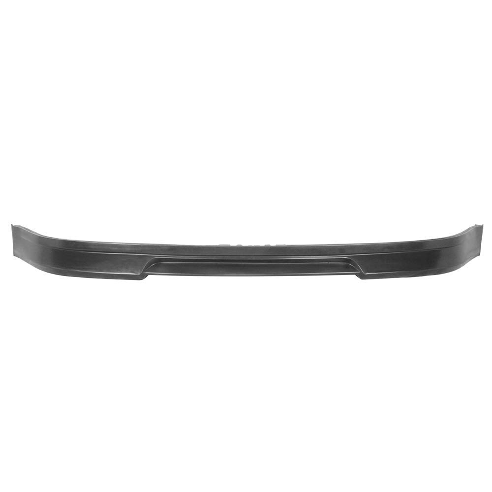 IKON MOTORSPORTS PU Front Bumper Lip Spoiler Splitter for 1999-2004 Volkswagen Jetta MK4 (2000 2001 2002 2003 Models) - Enhance Aerodynamics & Sporty Look for Street Racing & Car Shows