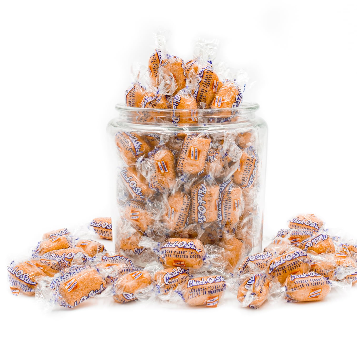 Atkinson Chick O Stick Candy - 3lb Bulk Bag | Classic Peanut Butter Flavored Sticks for Parties, Snacking & Gifting