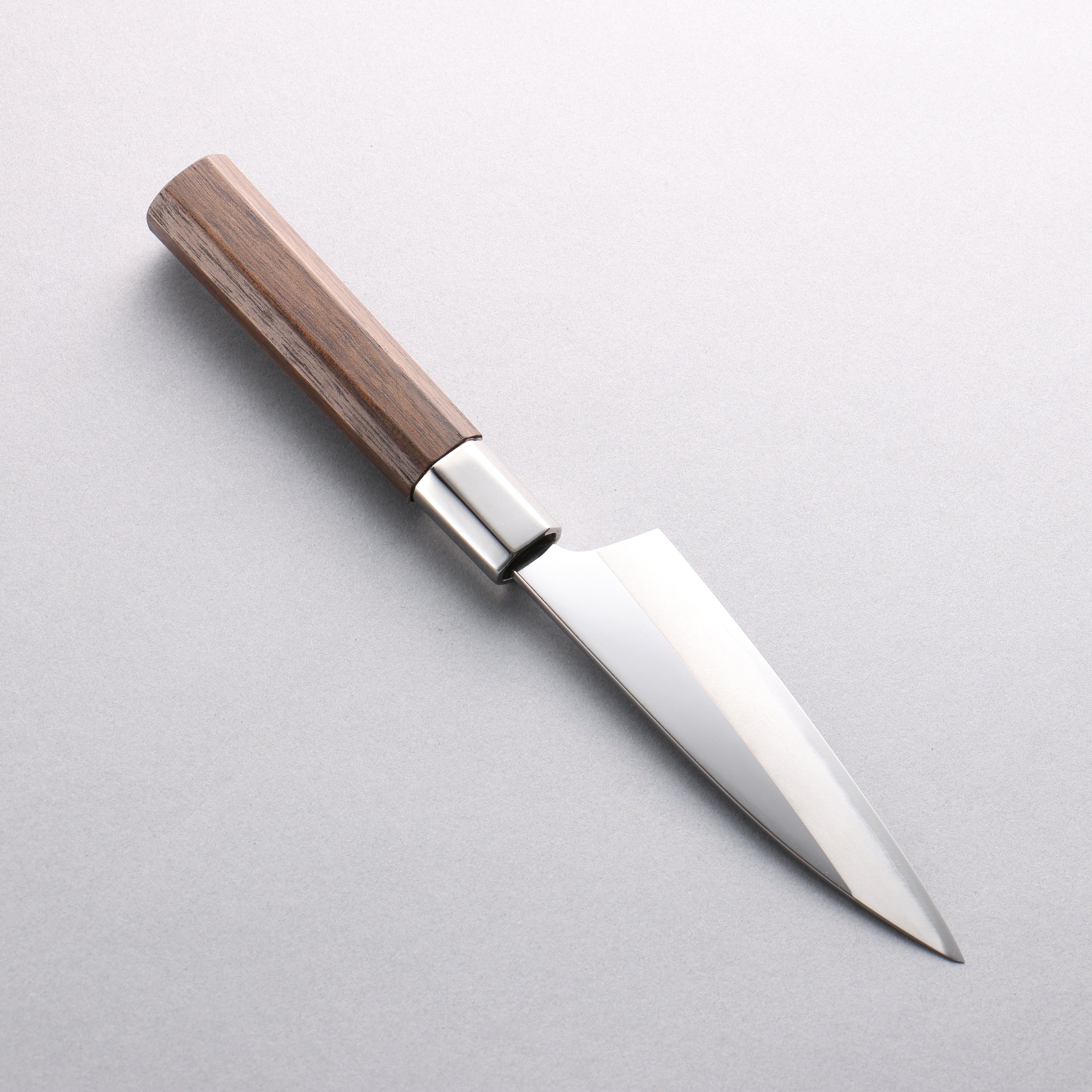 Premium Kurotori Silver Steel No.3 Migaki Fish Slicer Knife - 120mm Blade with Walnut Handle - Perfect for Sushi, Sashimi & Japanese Cuisine Preparation