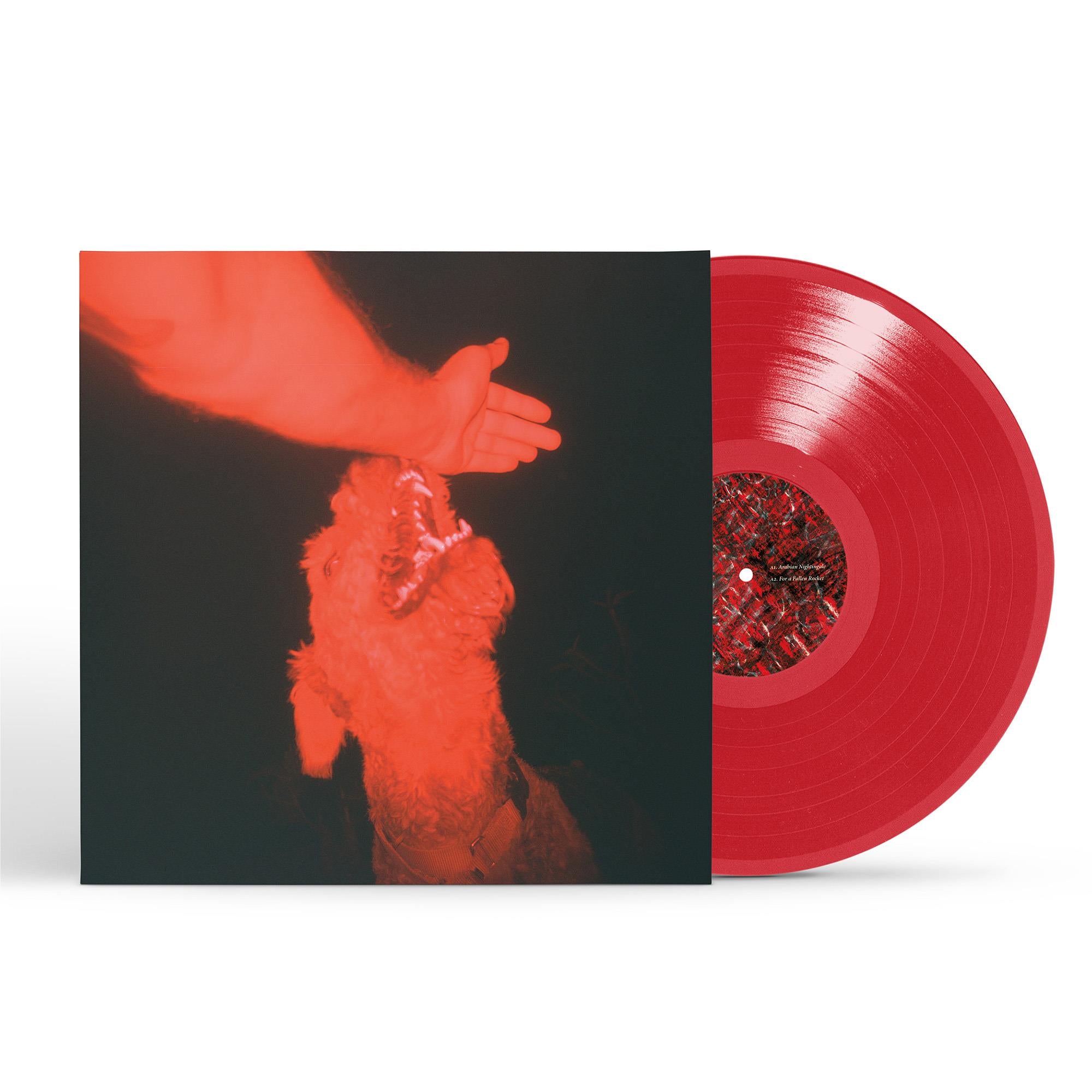Optical Illusion Transparent Red Vinyl Record - A Trick of the Light - Perfect for Music Lovers & Home Decor