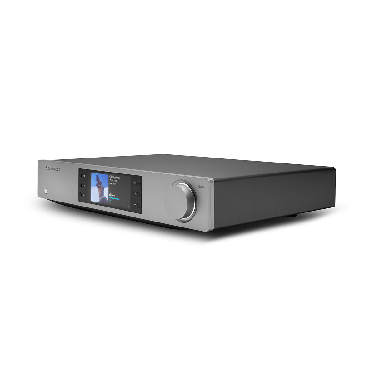 Cambridge Audio CXN100 Network Music Player - High-Resolution Wireless Streaming, Lunar Grey | Perfect for Home Audio Systems & Multi-Room Setup