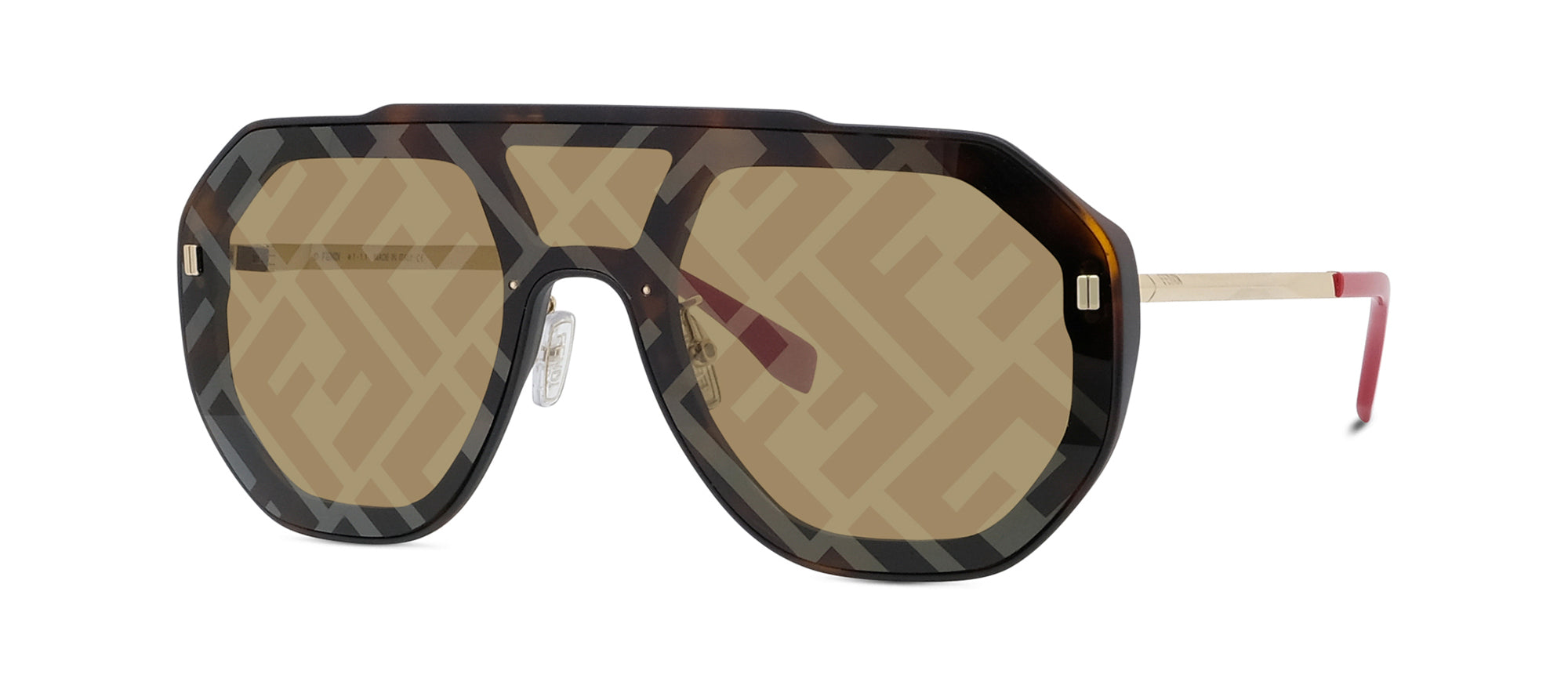 Fendi Evolution FE40006U Sunglasses - Luxury Designer Shades for Women & Men - UV Protection & Polarized Lenses - Perfect for Driving, Beach & Outdoor Fashion